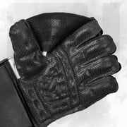 FORTRESS Original Black Wicket Keeping Gloves [3 Sizes] - Adult