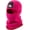 Rose Red, variant on Winter Balaclava Knitted Ski Mask with LED Light - Fleece Lined Full Cover Windproof Snow Mask for Skiing, Motorcycling