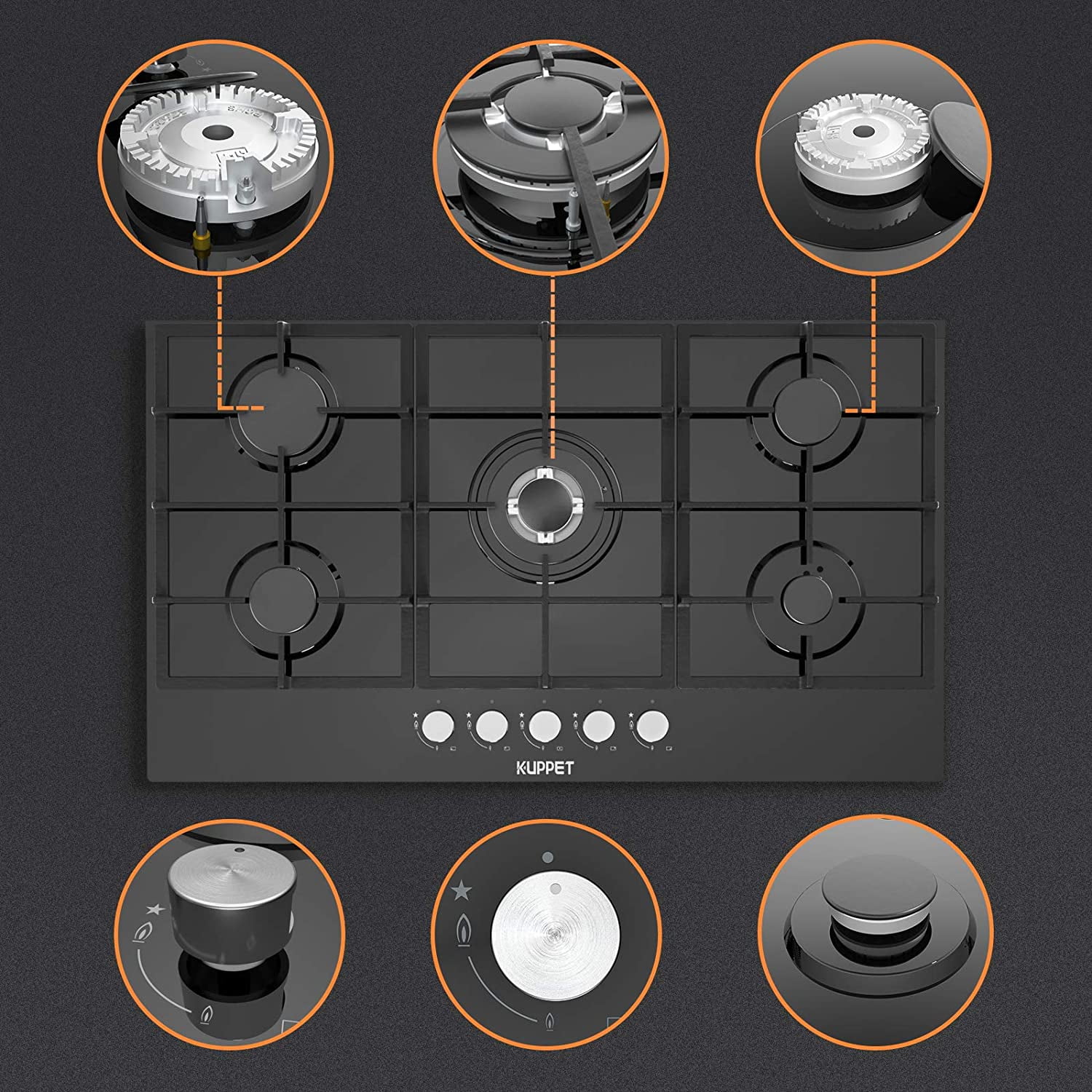 kuppet cooktop