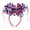 X, variant on 4Th of July Patriotic Headband for Women Girls, Ongmies Red White Blue Star Tinsel Headband with Tassels, Sparkly Independence Day Hair Accessories for Party Parade Festival Decorations