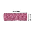 thumbnail image 4 of Unique Bargains 1 Pc Breathable Headband Sweat Headband for Sport Red, 4 of 6