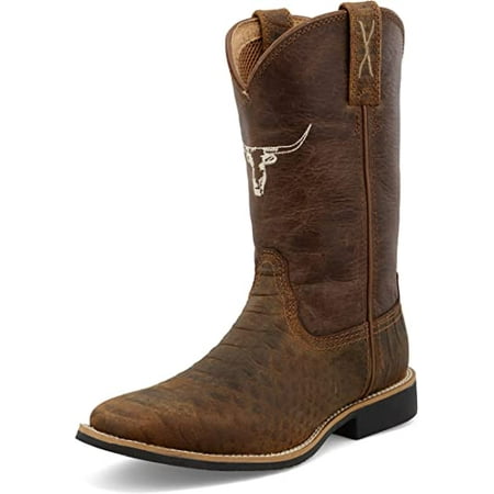 

Twisted X Top Hand (Little Kid/Big Kid) Tan/Chocolate 3 Little Kid Medium