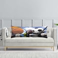 thumbnail image 6 of Sports Theme Body Pillow Cover Sport Ball Football Soccer Basektball Softball Long Pillow Case with Zipper Decorative Bedding Pillowcase Farmhouse Cushion Pillow Covers for Couch Bedroom,20"x54", 6 of 6