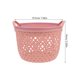 thumbnail image 5 of BESTYASH Cesta Para Almacenaje De Uso Múltiple Rosa Con Tejido Rústico Para Espacios Hogareños, 5 of 6