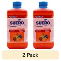 (2 pack) Suero Repone Fruit Flavored Electrolyte Drink, 1 Liter