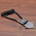 thumbnail image 1 of OUNONA Guitar Tailpiece Metálico Negro Para Guitarra Duradero Y Elegante Con Superficie Pulida, 1 of 6