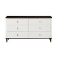 thumbnail image 2 of ACME Latisha 5-Drawer Transitional Wood Rectangular Dresser in Pure White, 2 of 2