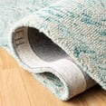 thumbnail image 5 of Safavieh Ikat Kim Geometric Wool Area Rug, Ivory/Sea Blue, 5' x 8', 5 of 11