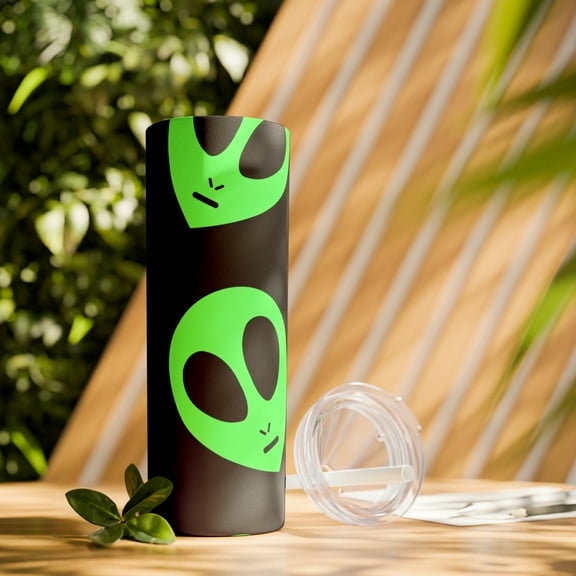 Skinny Tumbler with Straw, 20oz