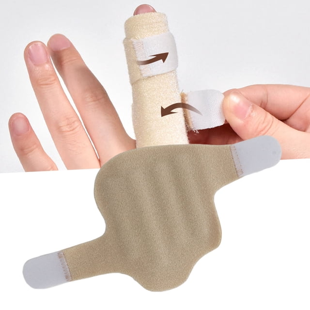 Finger Splint - Stabilize Injured Fingers, Support for Broken Bones, Joint Misalignment - Adjustable, Promotes Recovery, Made of Premium Fabric