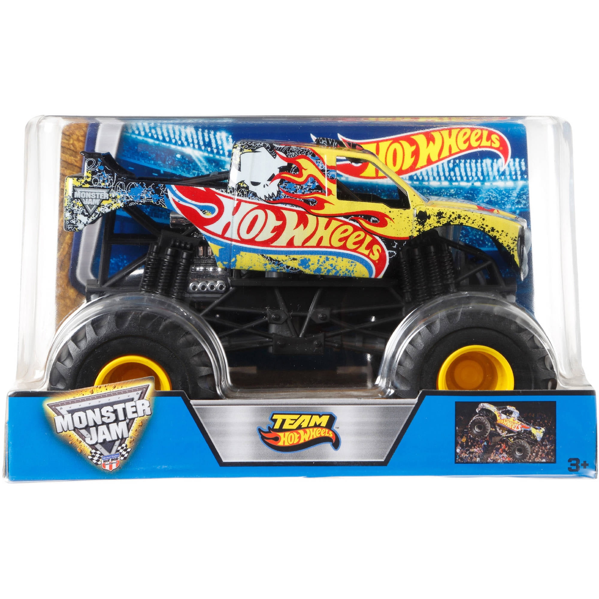 monster jam hot wheels walmart