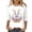 Z8-White, variant on YUEHUA Women's Happy Easter Shirt Crew Neck 3/4 Sleeve Funny Tops Rabbit Graphic Colored Eggs Print Tee T-Shirts Easter Day Gifts