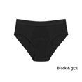 thumbnail image 4 of Ropa interior, ropa de baño, Bikinis a prueba de fugas, pantalones fisiológicos transpirables, bañadores de cintura alta reutilizables para Prendas para la parte inferior del cuerpo Negro/L Guardurnaity AP012187-01, 4 of 6