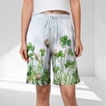 thumbnail image 2 of Baby Boy Shorts Set Casual Home Shorts con Cordón de Cintura Elástico Y Bolsillos Laterales 20% Poliéster 80% Algodón, Pantalones de Moda Impresos para Niños, 2 of 9