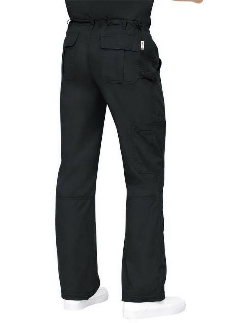 Men's Dickies EDS Essentials Natural Rise scrub trousers black