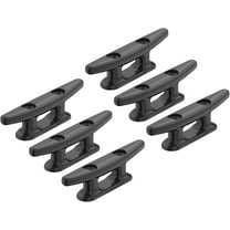 SEAFLO 3" Boat Cleat Black Nylon Dock Cleat Kayak Cleat(3", 6-Pack)