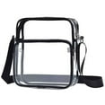 thumbnail image 4 of Bolsa de almacenamiento transparente Transparente Crossbody bolso Bolso transparente Mujeres Portable bolso Bolsa ajustable, 4 of 6