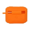 thumbnail image 2 of Silicone Earbuds Protective Case Waterproof Rechargeable Case Cover with Keychain Front LED Light for IOS Earbud Pro Orange, 2 of 8