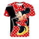 thumbnail image 1 of Disney Mickey Minnie niñas camisetas verano Harajuku niño niñas Mickey Minnie camiseta dibujos animados lindo cuello redondo niños divertida camiseta 4-1413T Gao Jinjia LED, 1 of 2