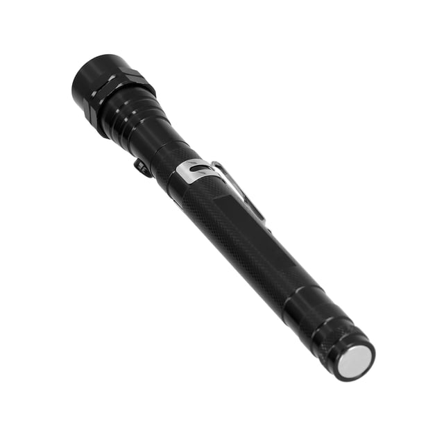 Pick Up Gadget Tool, 3LED 22in Adjustable Stick Gadget Automatic Clip Flexible With LED Flashlight For Camping For Men For Outdoor