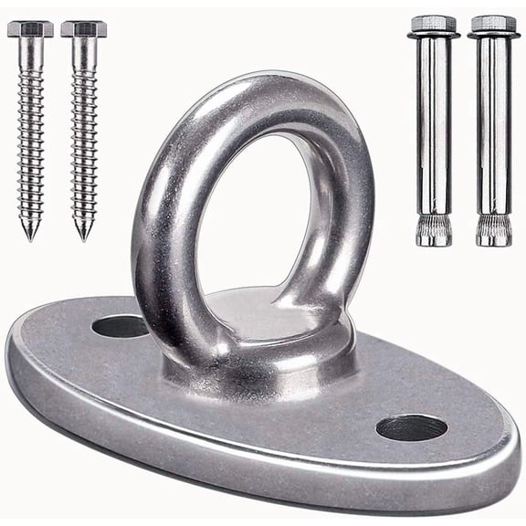 Ceiling Mount Cast Stainless Steel Swing Hanger Wall Anchor Hanging Yoga Swing Hammock Chair Suspension Straps Heavy Bag and More