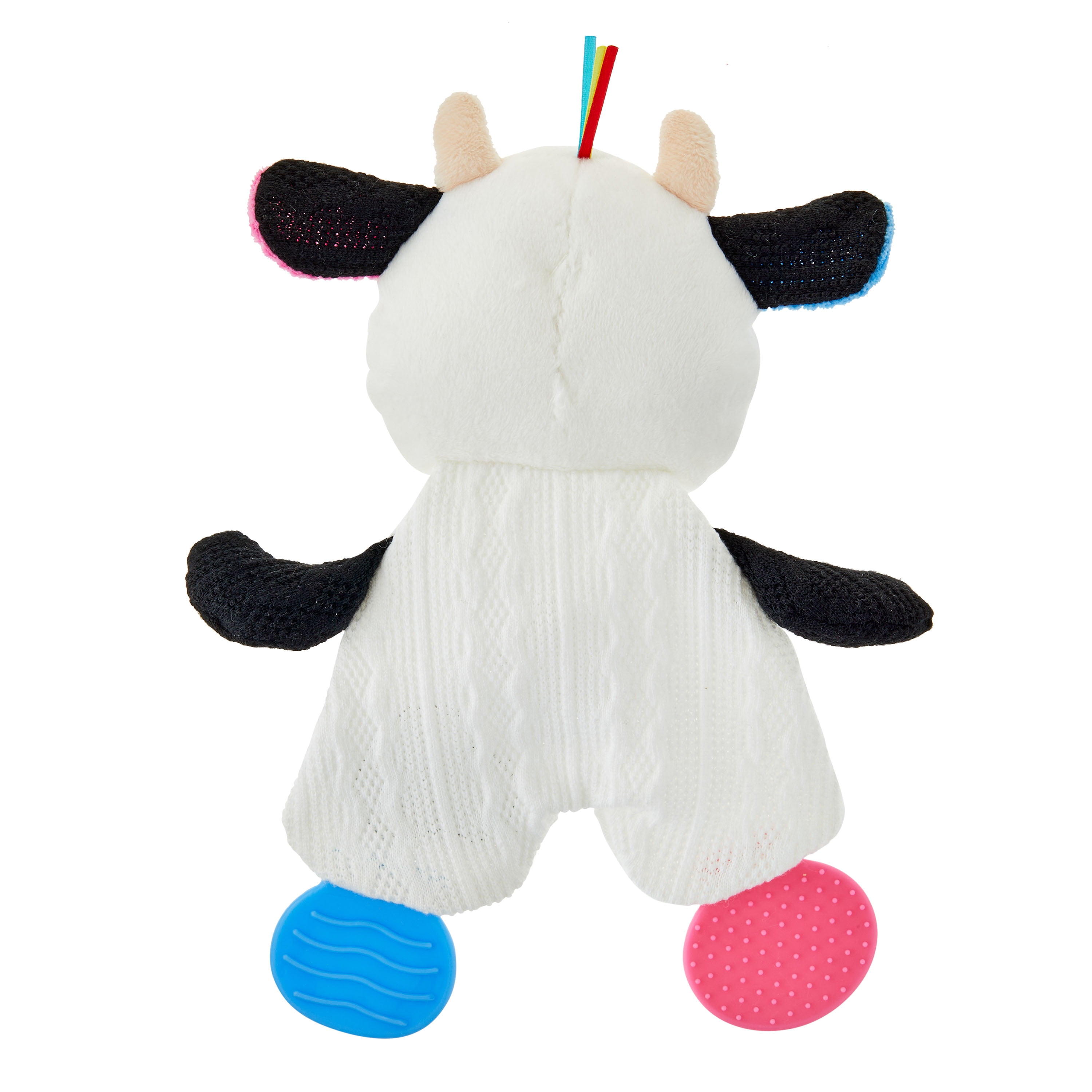 Spark Create Imagine Snuggle and Teethe Cow Plush, 10 in, 0 Months+