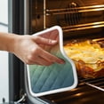 thumbnail image 3 of Burnt Orange Teal Ombre Pot Holders for Kitchen Heatproof Potholder, 5 Pack Modern Abstract Art Aesthetics Hot Pads Multipurpose Oven Pads Cloth Potholders Trivet for Cooking Baking, 3 of 8