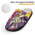 thumbnail image 4 of Teen Titans Go Slippers for Kids, Cute Soft Plush Anti-slip Fluffy Fuzzy House Slippers Warm Soft Plush Non-Slip Indoor Outdoor Slip-on Shoes for Boys Girls, 4 of 7