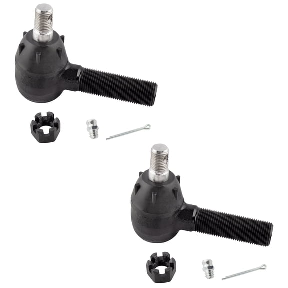 BOXI 2pcs Front Outer Tie Rod End Links Fit for Dodge Ramcharger 1986 1987 1988 1989 1990 1991 1992 1993 4WD / W100 1986-1989 / W150 / W250 1986 1987 1988 1989 1990 1991 1992 1993 | ES2847 ES2848