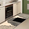 thumbnail image 3 of 2x6 FT Kitchen Runner Rugs Non Skid Washable, Faux Wool Rug Runners for Hallways Bathroom Carpet Runner, Soft Indoor Modern Floor Rug for Entryway Laundry Room, 3 of 11