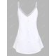 thumbnail image 2 of Tank Top de Color Degradado con Estampado Floral de Talla Extra Rosegal  Camisetas sin mangas de talla grande, 2 of 5