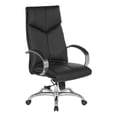 thumbnail image 1 of High Back Black Executive Leather Office Chair, 1 of 10