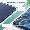 thumbnail image 6 of Folio Case for Fire HD 10/Fire HD 10 Plus Tablet Slim Fit Standing Cover with Auto Sleep/Wake, Ocean Marble, 6 of 7