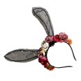 thumbnail image 5 of Lace Bunny Ear Headband Floral Hair Clasp For Party Use And Celebrations Designed For Women In Multi Color 1Pc, 5 of 5