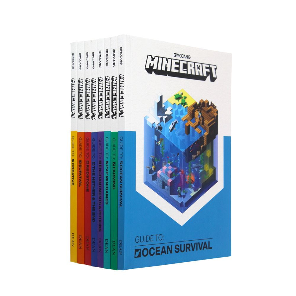 The Official Minecraft Guide Collection 8 Books Box Set Pack By Mojang The Official Minecraft Guide Collection 8 Books Box Set Pack By Mojang