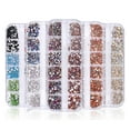 thumbnail image 3 of UDIYO 1440Pcs Nail Art Tips Rhinestone Glitter Faux Diamond 3D Manicure DIY Decoration, 3 of 7