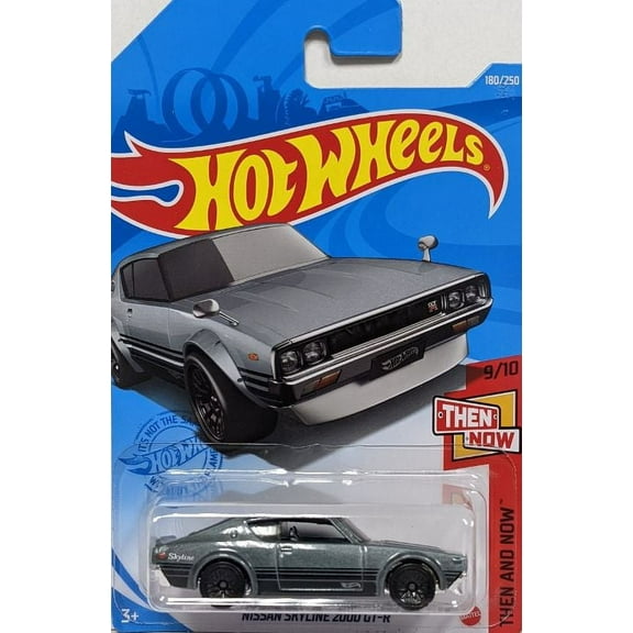 Hot Wheels Then Now Car and Truck Play Vehicles, Silver