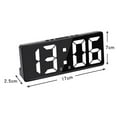 thumbnail image 3 of Creative Number Clock Color Nightlight Temperature Calendar Alarm Clock LED Large Number Electronic Clock Backlight Home Decor, 3 of 5