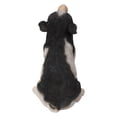 thumbnail image 4 of Figurine Hi-Line Gift Ltd con forma de cerdo sentado, negro y blanco, 4 of 6