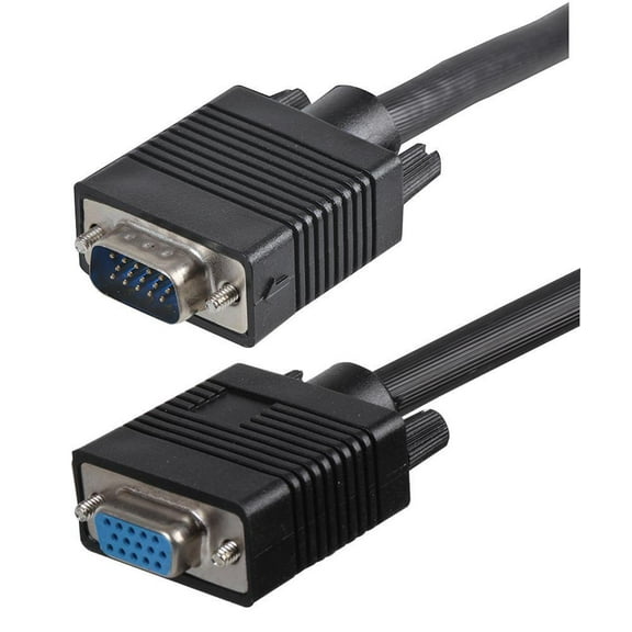 PRO SIGNAL - Lead, SVGA Plug to Socket, 1.8m, Black