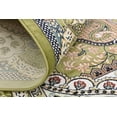 thumbnail image 5 of Unique Loom Glasgow Narenj Vintage Floral Area Rug or Runner, 5 of 6