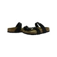 thumbnail image 2 of BIRKENSTOCK Women's Mayari Black Birko-Flor - 0071791 0071793, 2 of 5