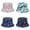 Navy, variant on Beige Foldable Packable Polyester,Spandex UPF 80+ Beach Summer Hat Wide Brim Packable Cowboy Hat One Size