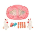 thumbnail image 2 of Kids Mini Toy Marble Game, Interactive Compact Kids Marble Launcher Game Toy Sturdy Fun  for Home Blue,Pink, 2 of 7
