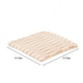 thumbnail image 3 of Square Fur Sheepskin Chair Cover Seat Cushion Pad Super Soft Area Rugs for Living Bedroom Sofa, 3 of 7
