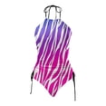 thumbnail image 5 of YDLCAFD Easter Women's Two Piece Irregular Print Swimsuit Tankini Swimsuit Set 2, 5 of 5