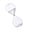 White, variant on Tibvox Glass 60 Minutes Sand Timers 1 Hour Hourglass Sandglasses Timers for Students Teacher