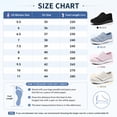 thumbnail image 7 of YOURDIARY Women's Walking Shoes Adjustable Closure Breathable Lightweight Wide Width Casual Shoes, 7 of 7