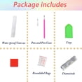 thumbnail image 6 of Mosaflare Pearl Diamond Painting Kit for Adults-Planet,DIY Diamond Art Craft for Home Decor, 12×16 inch HD Canvas, 6 of 7