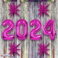 thumbnail image 3 of PMU Magic Shiny Starburst 22 Inch Mylar Foil Balloon - Hot Pink - Party Decoration Accesory (25/Pkg) Pkg/1, 3 of 6